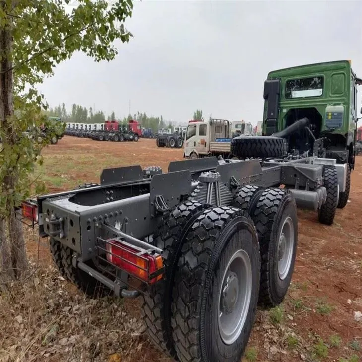 Howo 8x4 Truck Chassis With Front Bumper For DR Congo Market