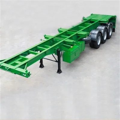 ¿Se puede utilizar un semirremolque esquelético para transportar productos alimenticios?